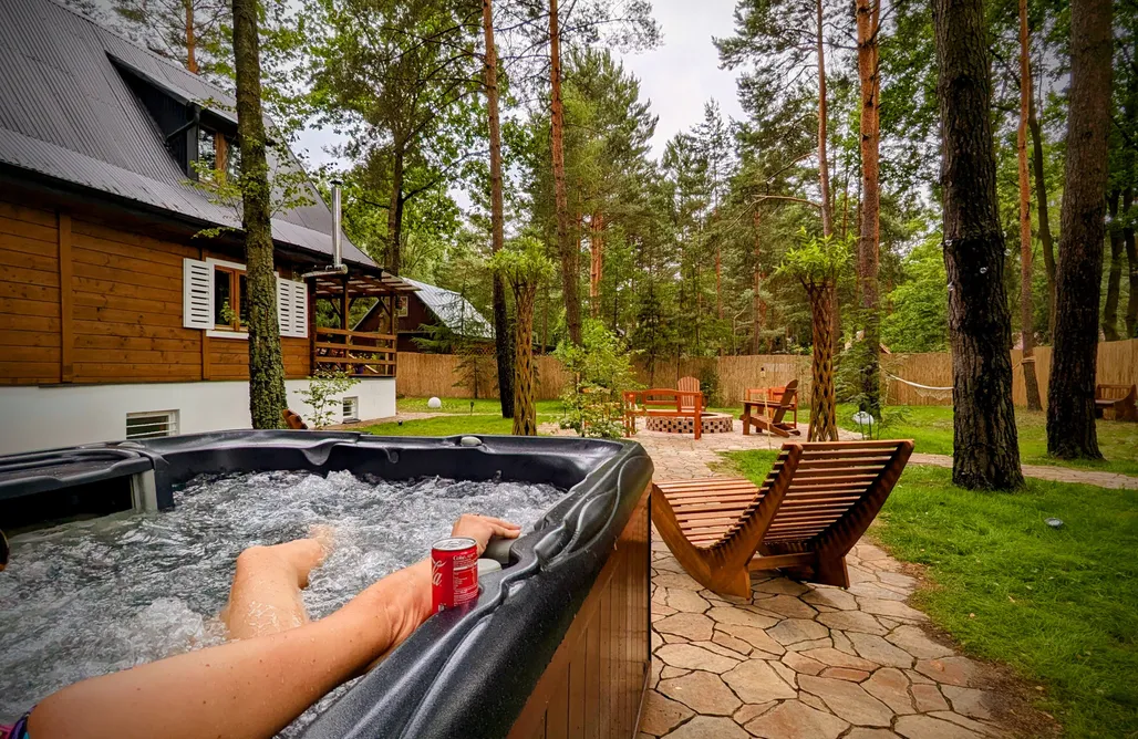 Pogorzelec noclegi Szumiąca Sosna - domek, jacuzzi i sauna 3