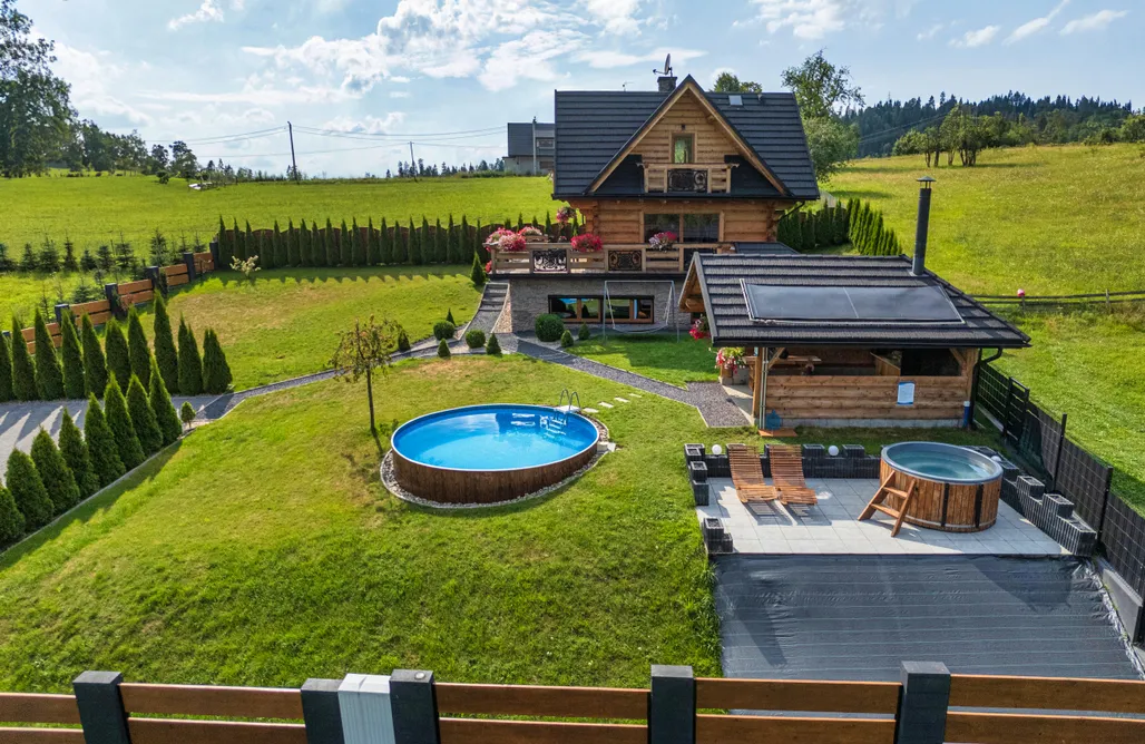 Poręba Wielka noclegi Domek w górach z widokiem na Tatry 2