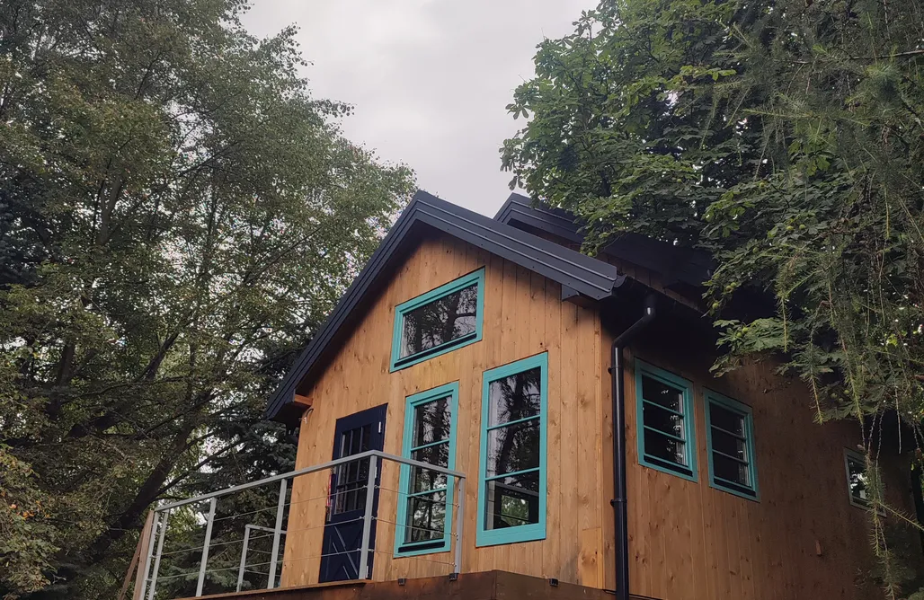 Domek na Drzewie Kaszuby Węgiełek Treehouse Little Barn 2