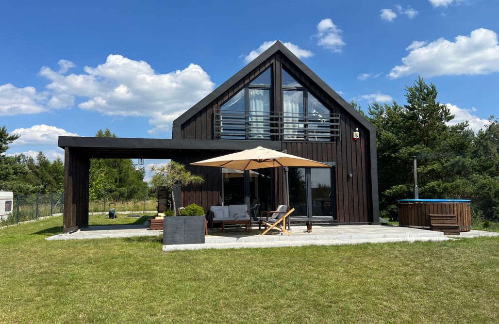 Piecki Domki Domek stodoła z balią - Trelkówko Mazury 3