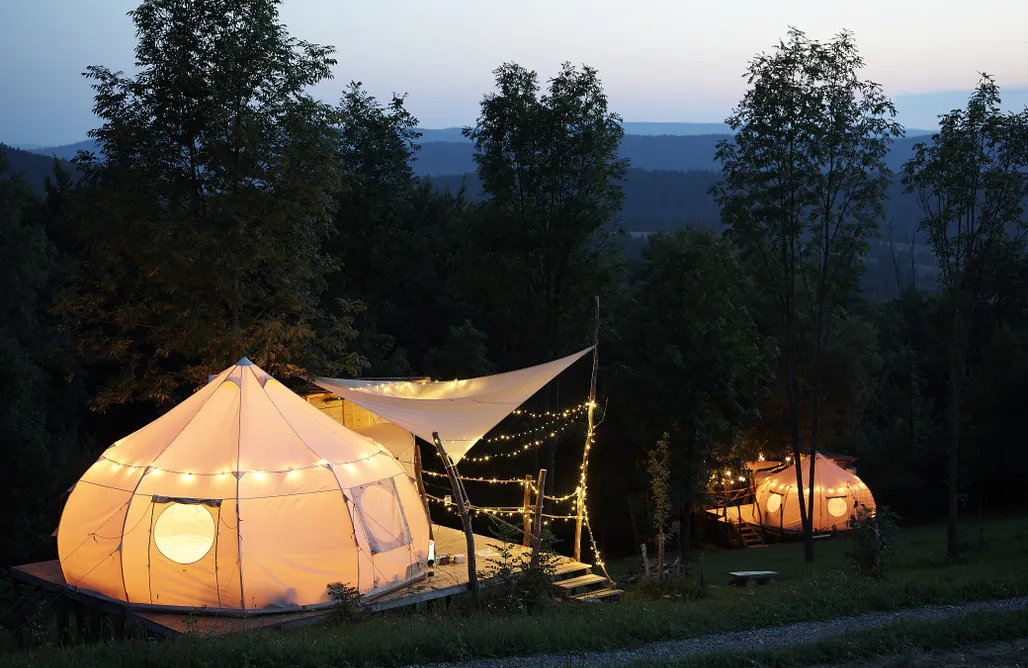 AlohaCamp Górny namiot 1