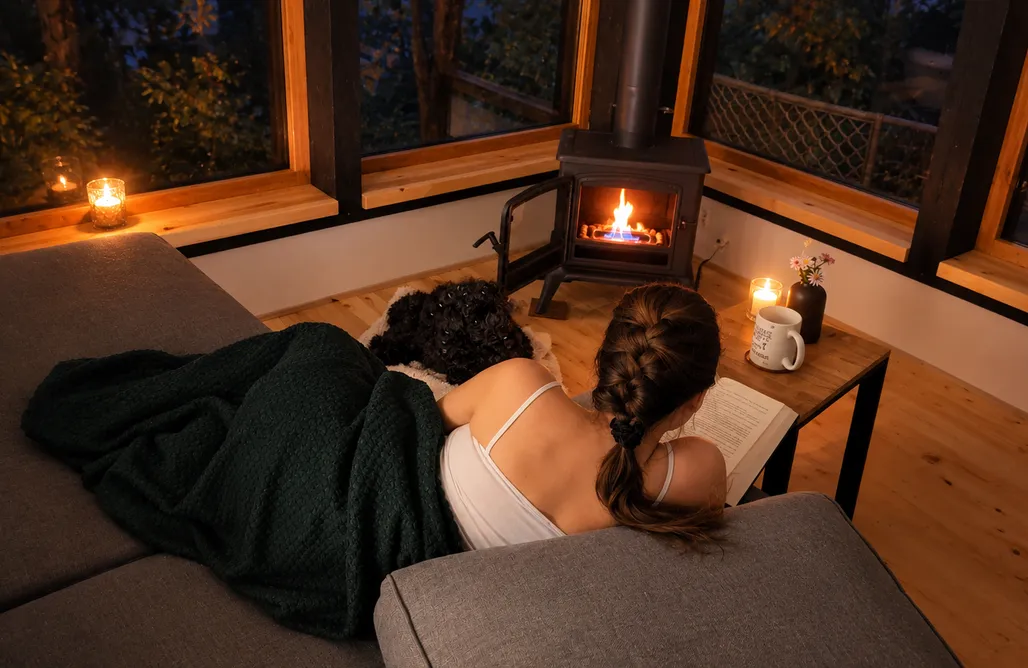 Wiewiórkowo Premium Hideaway | Casa en el bosque salvaje, Bañera Caliente & Cine AlohaCamp