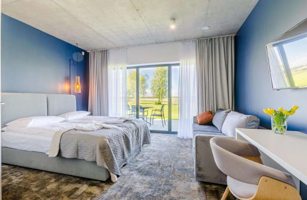 AlohaCamp Pokój rodzinny z tarasem i widokiem na jezioro 2