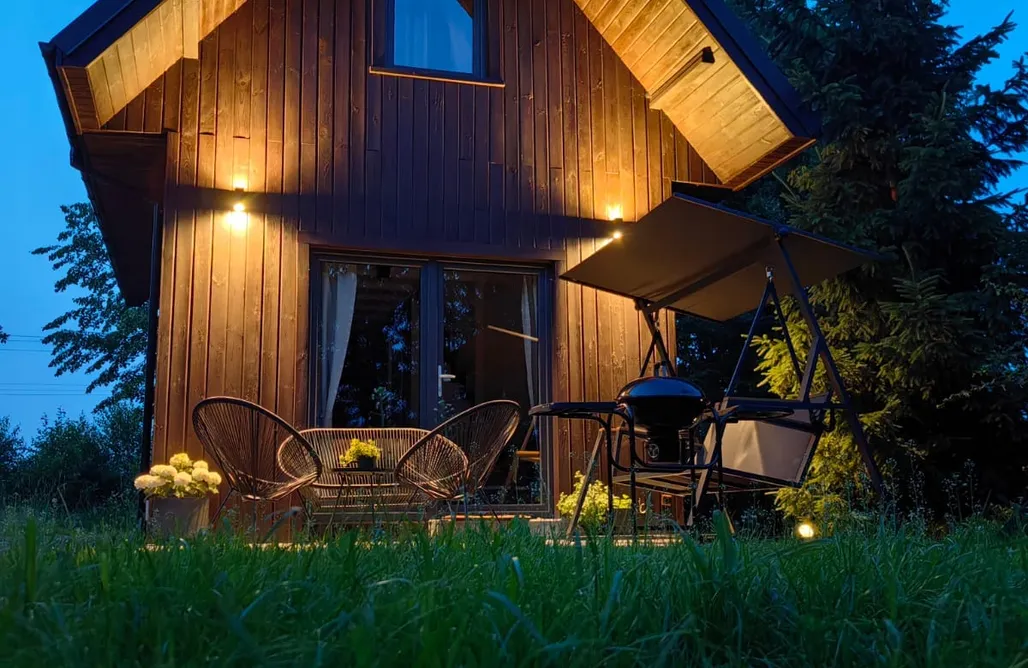 Domek W Lesie Nad Jeziorem Osada Mrożynka domki z balią i sauną  2