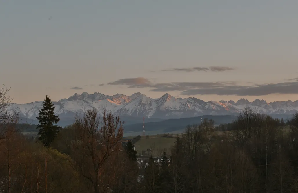 Wał-Ruda noclegi Glamping AtmoSphere Czorsztyn z widokiem na Tatry 3