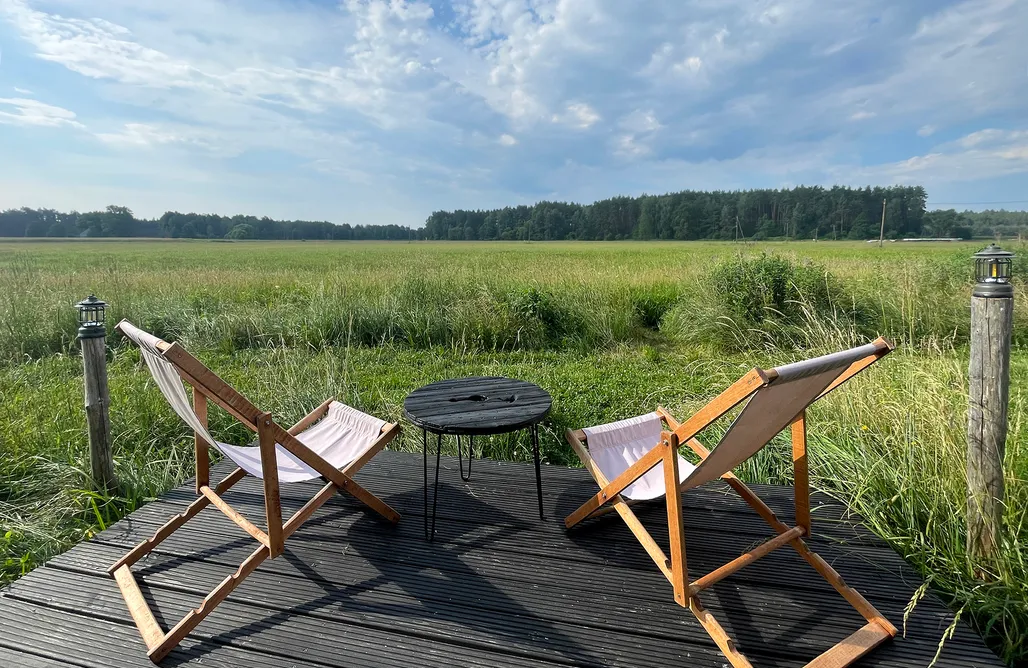 Unterkunft AlohaCamp Wilde Jurte auf Łebkach 1