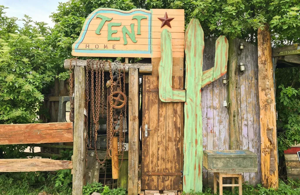 Luxuszelt in der Pferdeherde AlohaCamp