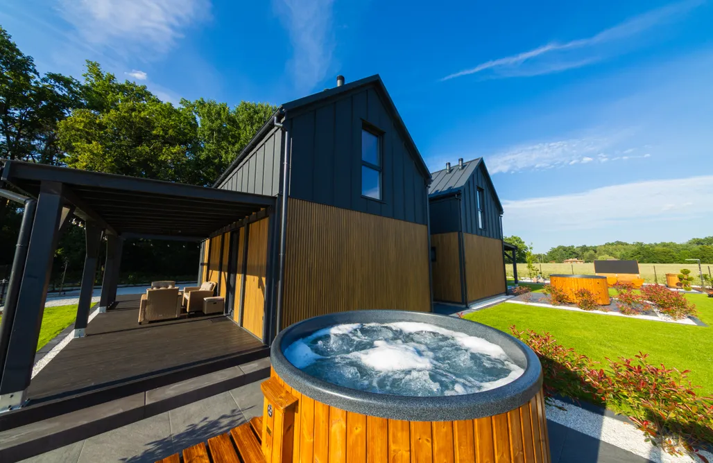 Glamping Fürstental SPA Jacuzzi Sauna Ganzjahreshaus Barycz-Tal 1
