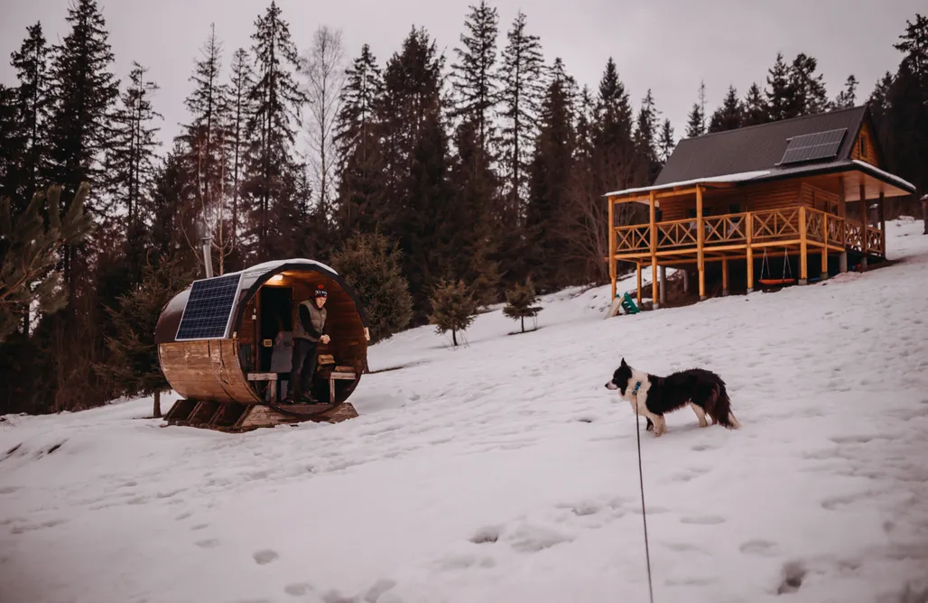 Chata w Górach AlohaCamp