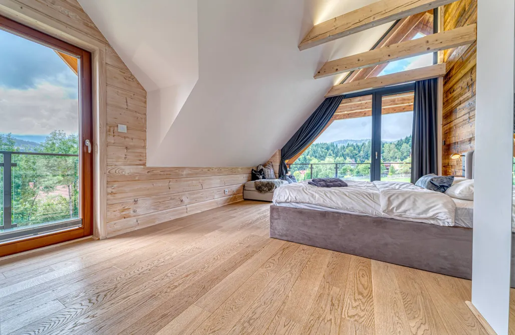 AlohaCamp Domek Sosnowy z jacuzzi i widokiem na Babią Górę 4