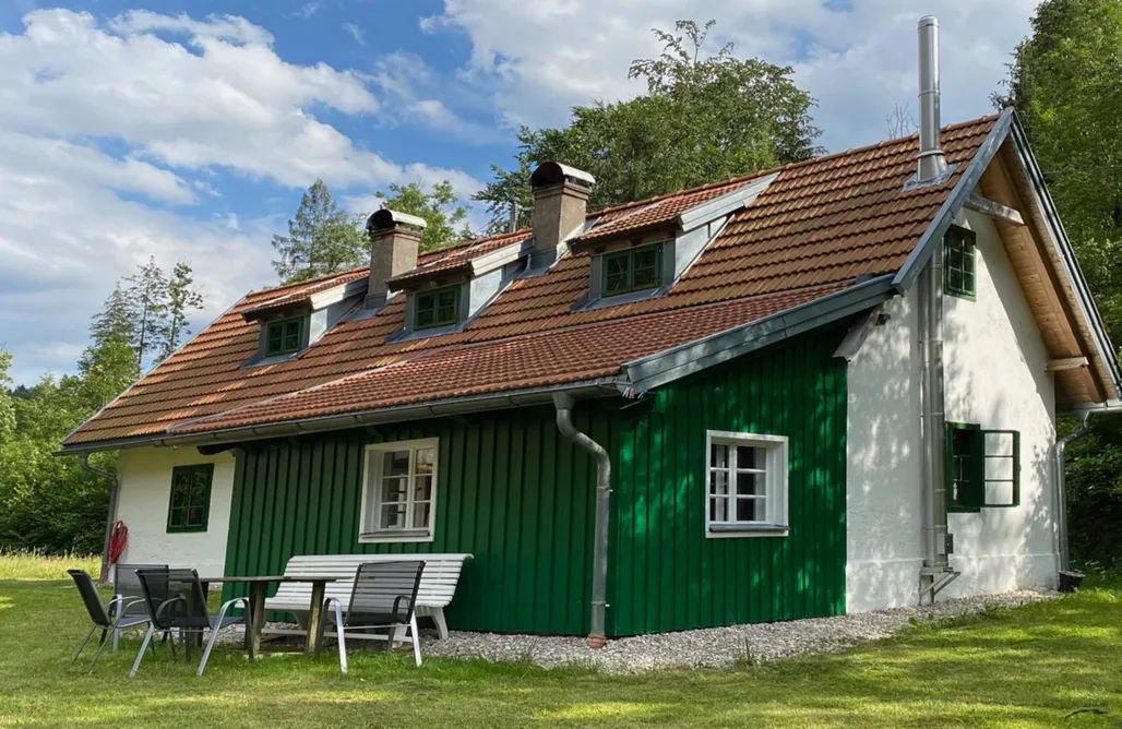 Location Chalet Avec Étang Pêche Privé Steyr River Lodge - Paradis dans un cadre isolé 2
