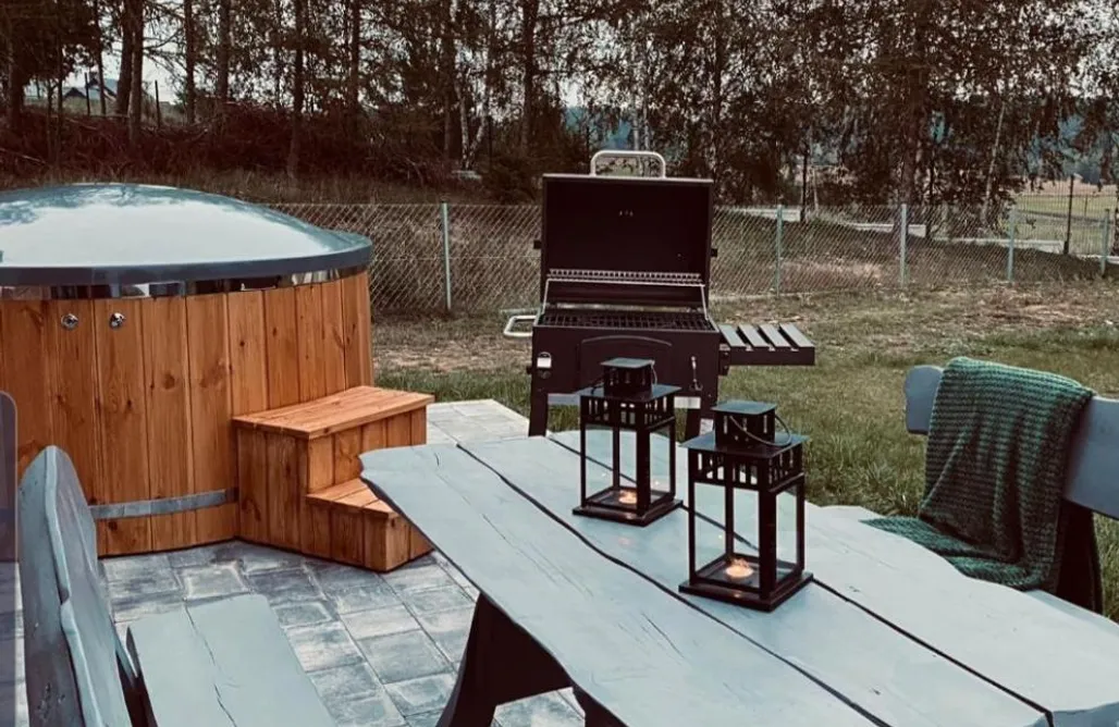 noclegi AlohaCamp Widokova - dom z balią na Kaszubach 4