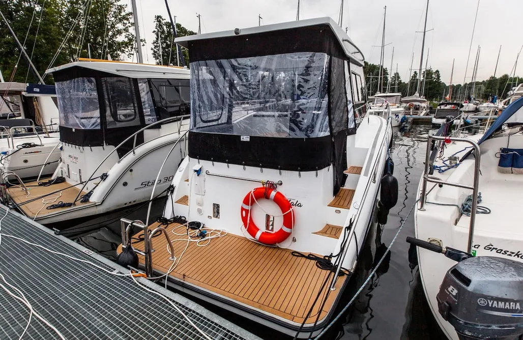 Unterkunft AlohaCamp Łódź Stillo 30 Houseboat - jacht motorowy bez patentu 4
