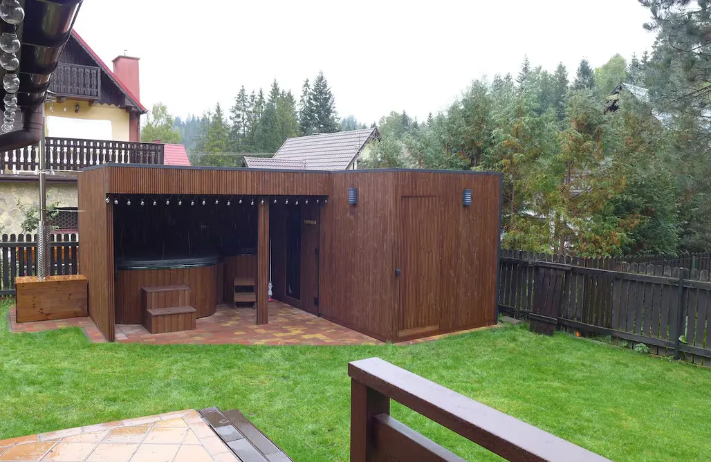 noclegi AlohaCamp Beskid SPA z jacuzzi i sauną  5