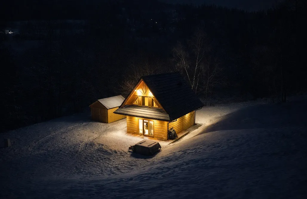 ubytování AlohaCamp Domek w sam las 4