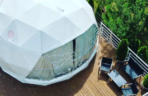 Zdjęcie obiektu Hain Glamp Karkonosze - namiot z Jacuzzi i sauną 