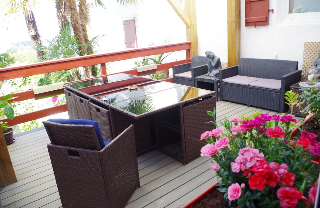 AlohaCamp Chambre vu jardin 1