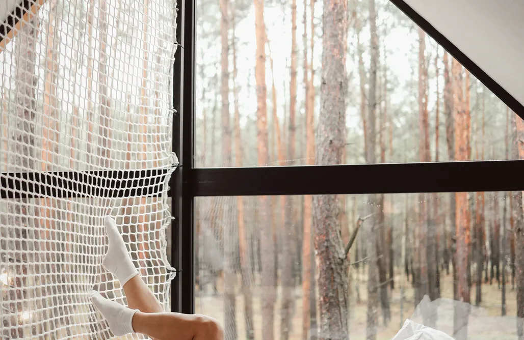 AlohaCamp Przeszklony domek z widokiem 4