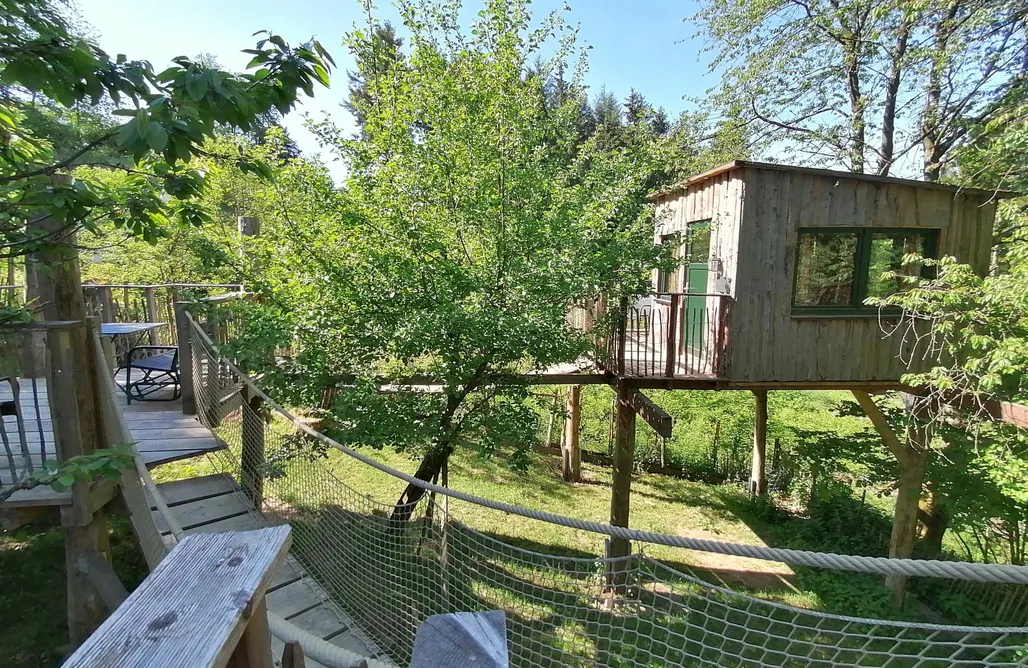 Baumhaushotel Ostdeutschland Utes Funny Farm Baumhaus 3