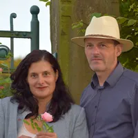 Martina hôte Gartenparadies Villa Taubenberg 