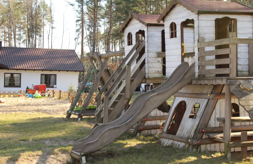 AlohaCamp accommodation Borowiacka Settlement Ściernisko with a Tub in Kashubia 5