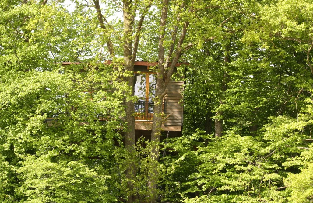 ubytovanie AlohaCamp Domček na strome na Kellerbergu 2