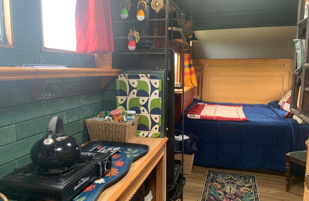 AlohaCamp Rosie’s converted Horse Lorry.  3