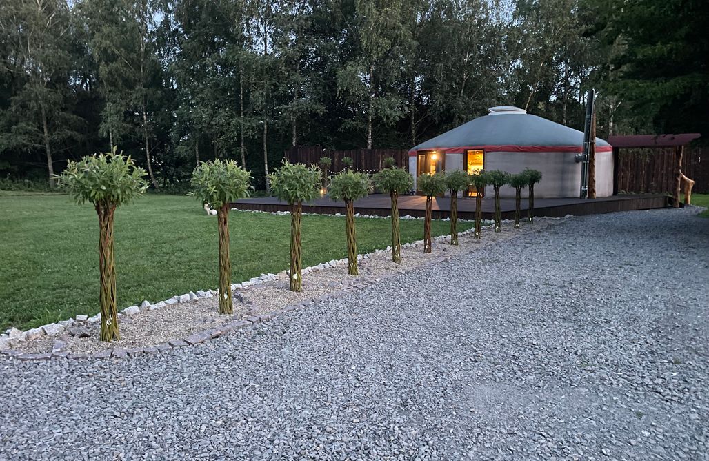 AlohaCamp accommodation Jurta Zacisze Stodolnia  3