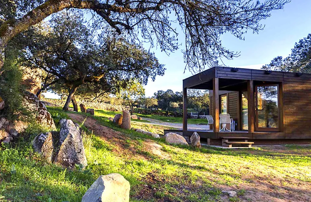 Alojamiento en Higuera de la Sierra Cabaña Cefeo 2
