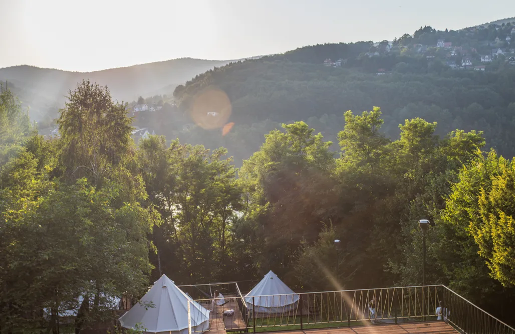 Wisła Noclegi z Wyżywieniem Aura Camp - glamping, dostęp do jeziora, sauna, natura 3
