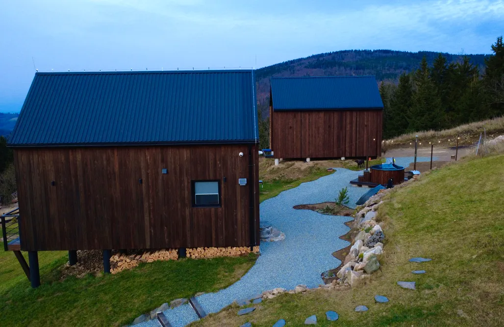 noclegi AlohaCamp VISTA - Domki Wakacyjne w Górach Sowich 1