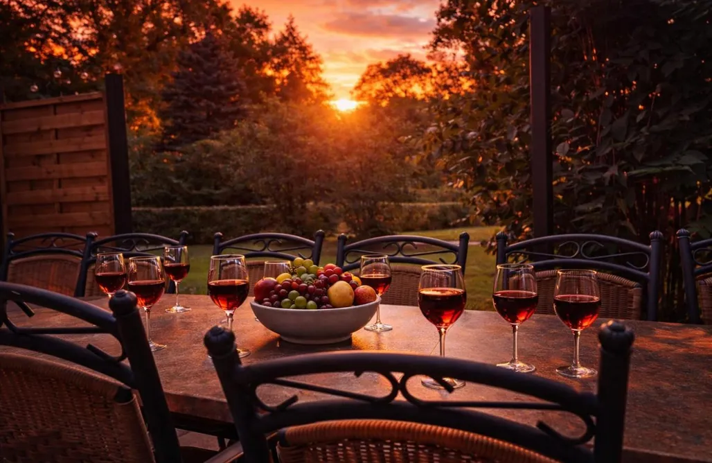 Ferienhaus Bucheneck 11 Pers. große Terrasse nahe Rhododendronpark Kromlau AlohaCamp