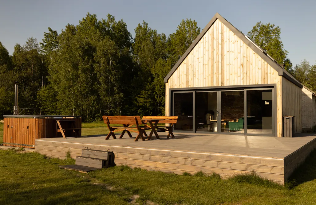 Długosiodło Noclegi Chill House 2.0 z jacuzzi 2