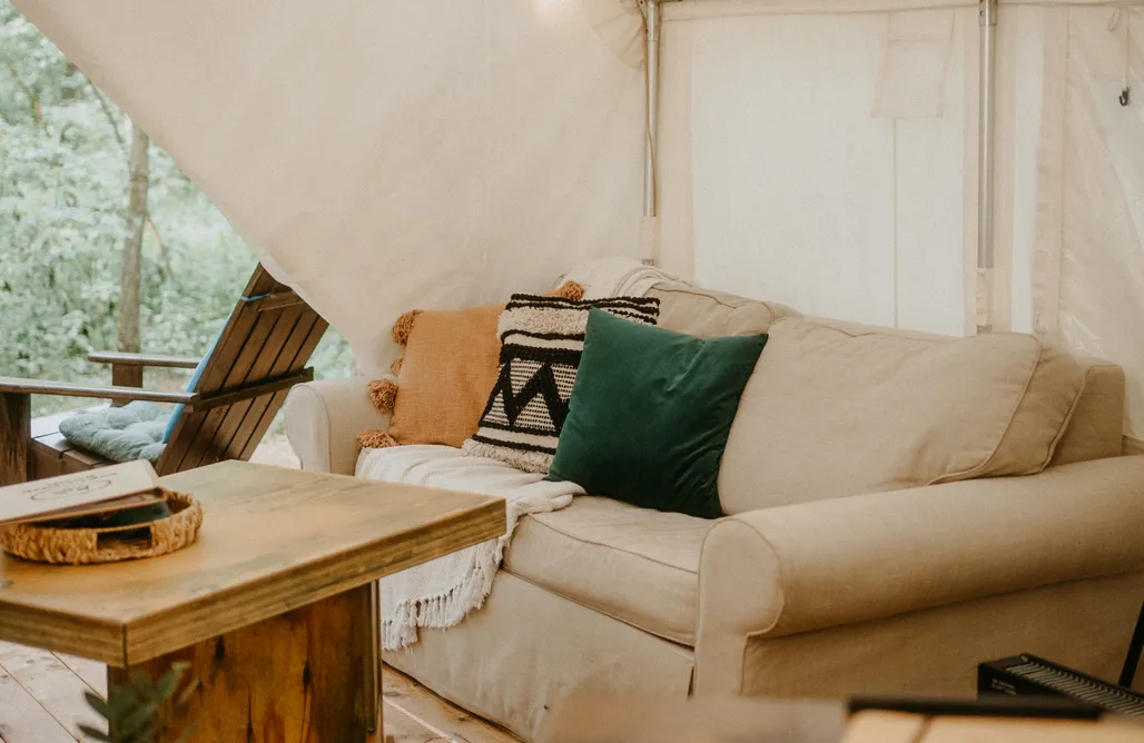 noclegi AlohaCamp ✨Kaluna Glamp Jungle - glamping premium nad jeziorem 1