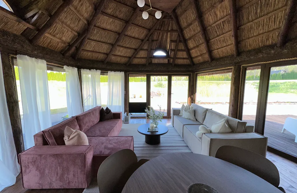 Andrzejewo noclegi Chatka nad stawem  3