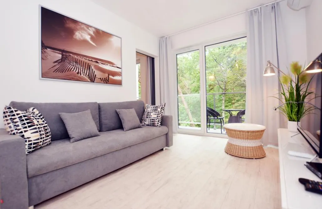 AlohaCamp Apartament S 56 z częściowym widokiem na morze 3