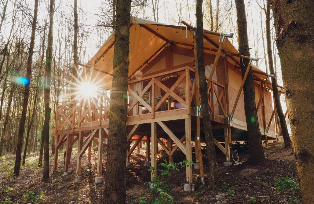 Wczasy z psem nad morzem Glamping Przystań Jeziorany - Warmia i Mazury 3