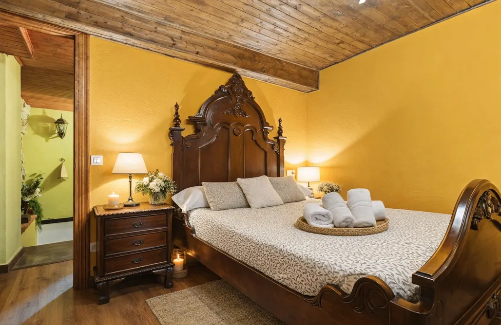 AlohaCamp , encantadora casita de montaña con jacuzzi 4