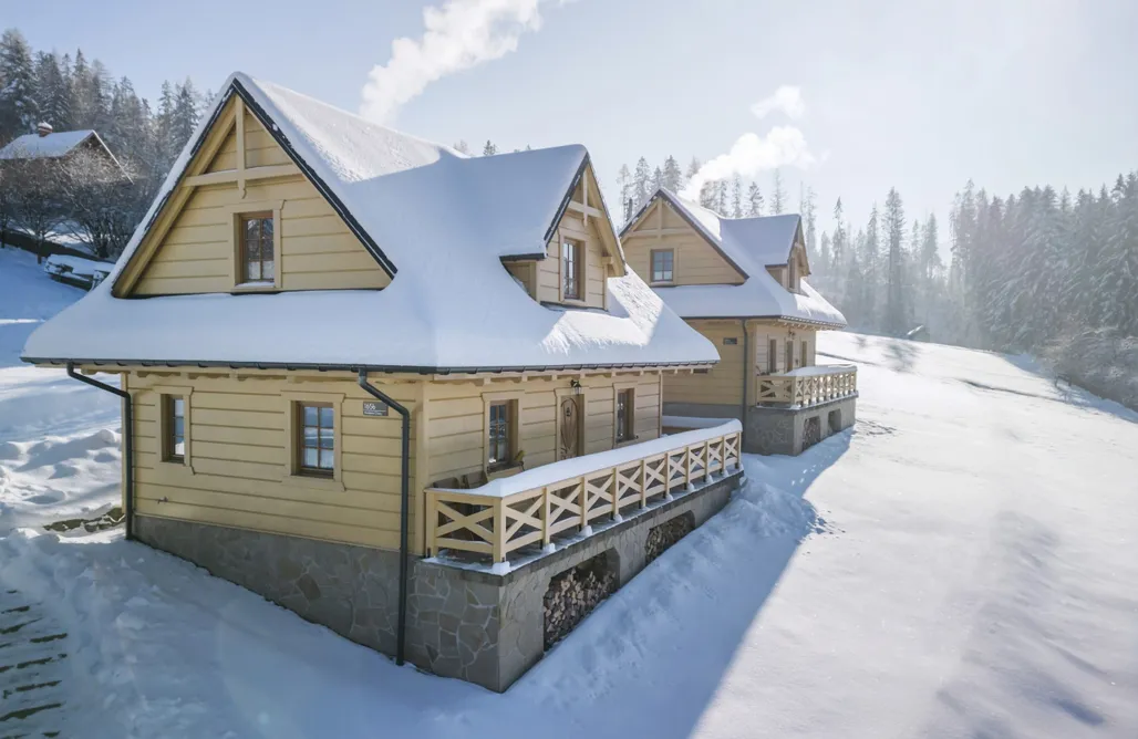 Rajcza Domki Anielskie chaty - domki z widokiem na góry 3