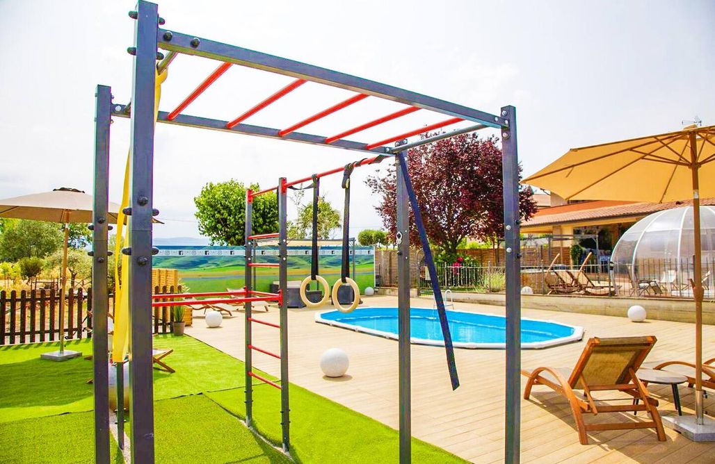 hebergement AlohaCamp Esperienza unica in Umbria: Villa Patty Assisi con SPA, Piscina e Vista su Assisi 4