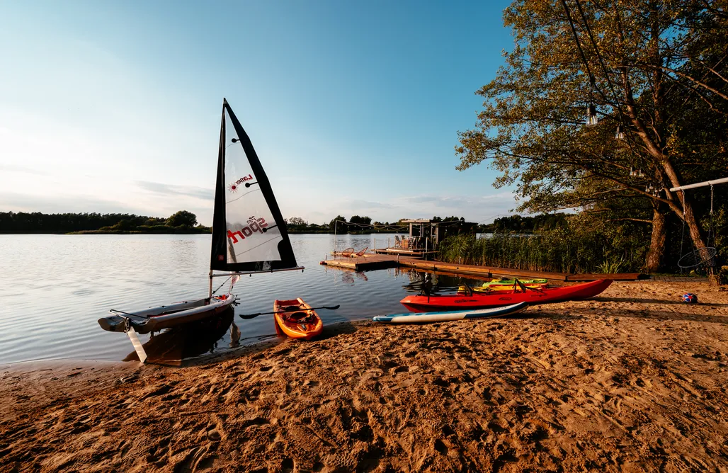 Domki Poznań  Pałuckie Saunowisko - Sauna Balia Jezioro 1