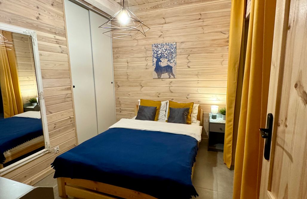 AlohaCamp Domek 4 z kominkiem 2