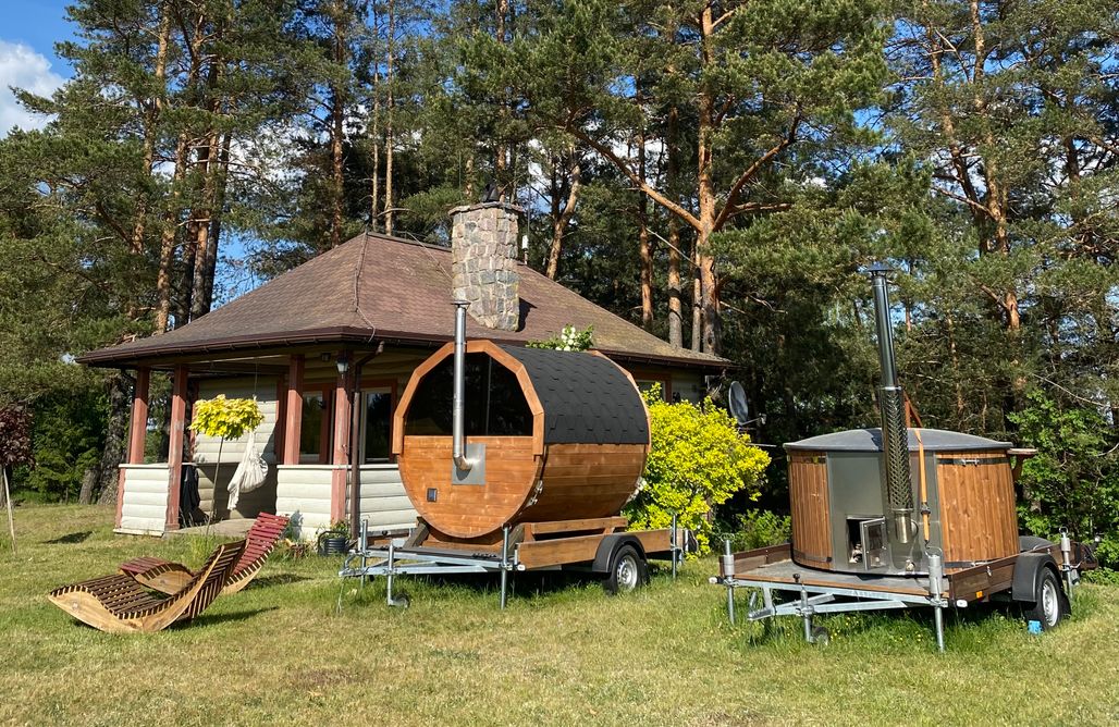 noclegi AlohaCamp Wietrznie Wichrowe Wzgórze - dom z kominkiem na Podlasiu 4