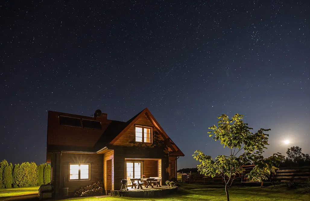 noclegi AlohaCamp Borówkowy Domek 4