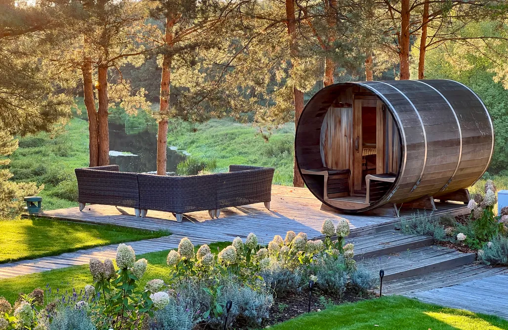 Jodłowiec Domki Lavenda - Domek z bali z widokiem na rzekę - Basen, Jacuzzi, Sauna 3