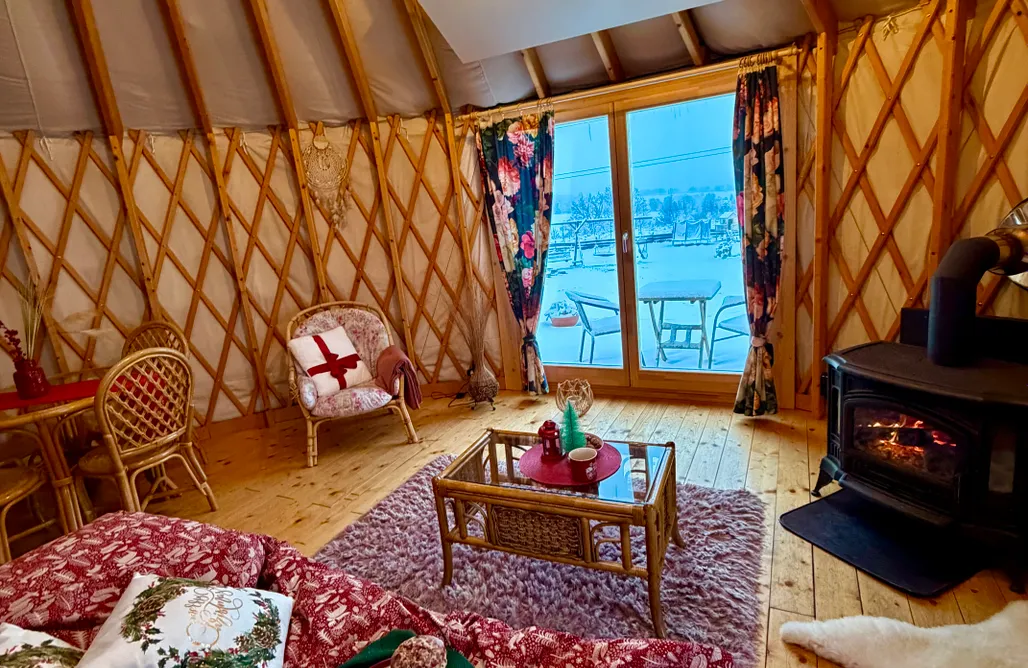 With Sauna Glamping Niebiańska Osada 1