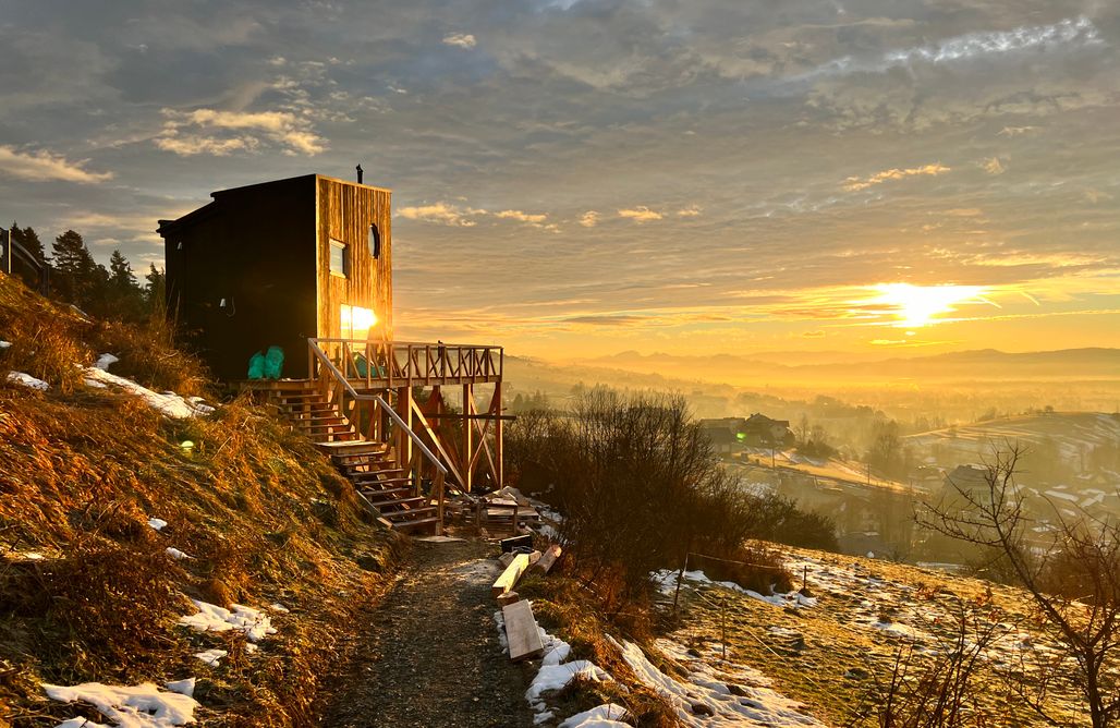 Glamping Zakopane Obserwatorium - domek z widokiem na Tatry 2