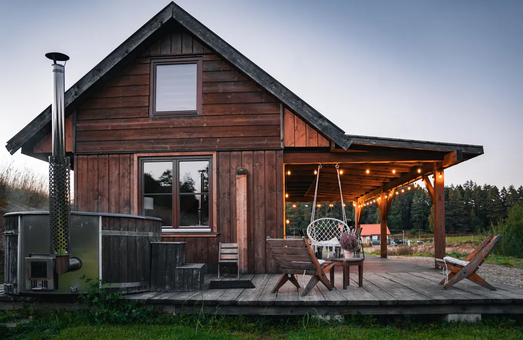 Last Minute Cottages Dobra Wola Dobra Chata - Cottage with a Hot Tub 2