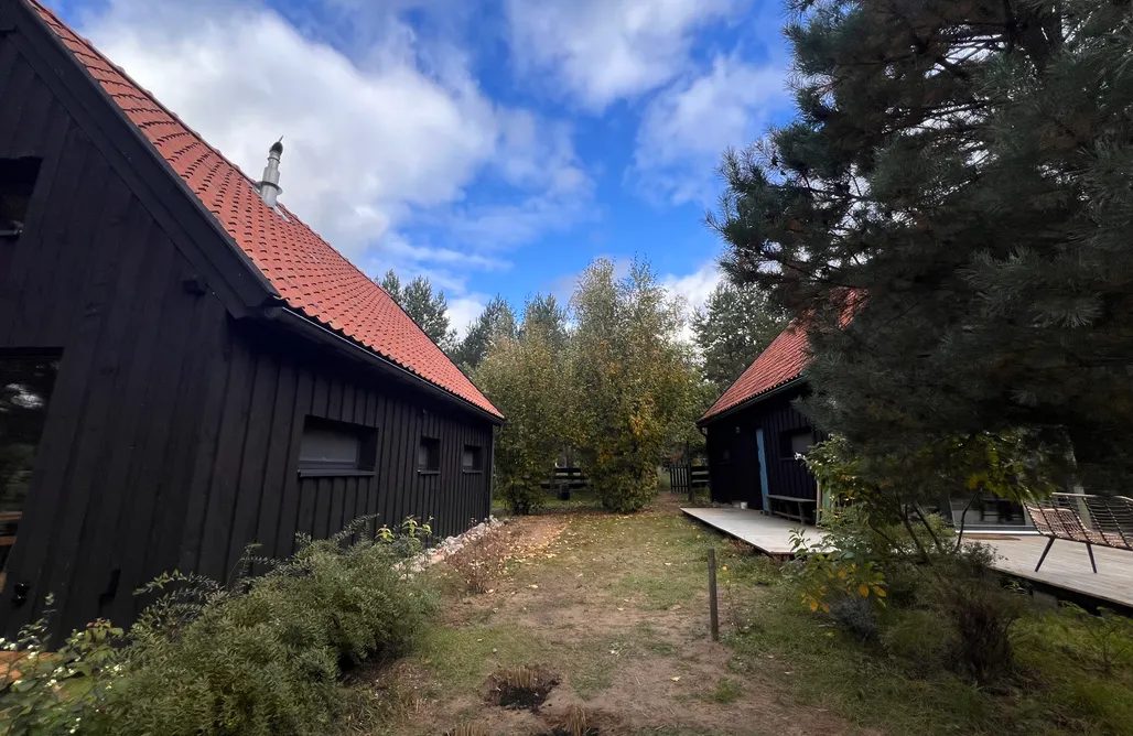 noclegi AlohaCamp Szuwarowe Domki na Mazurach: Domek w Poziomkach 4