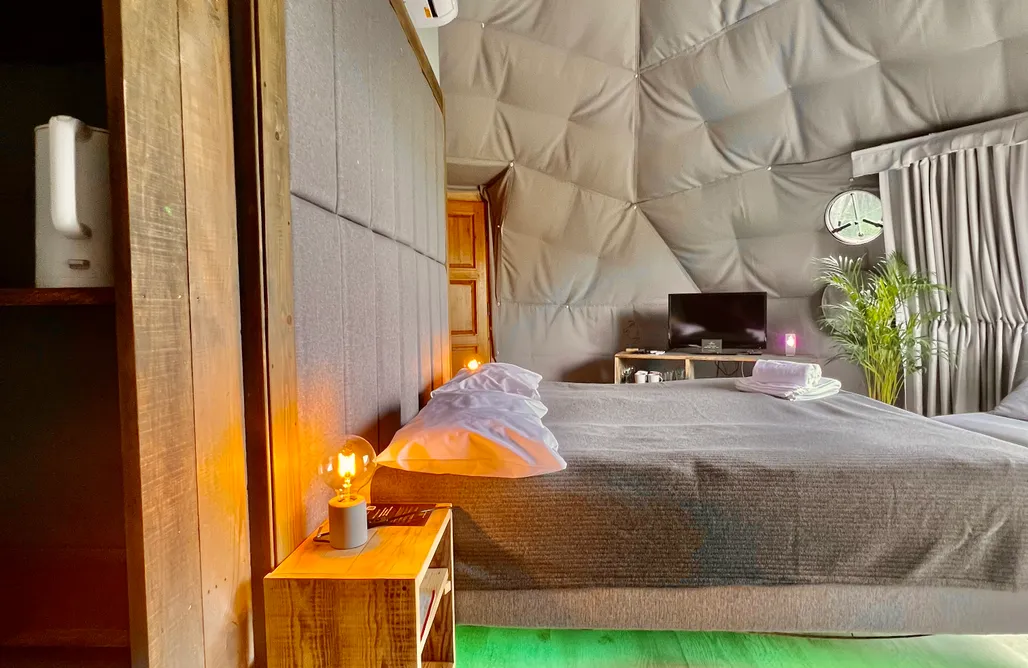 Fajne miejsce na wakacje z dzieckiem w Polsce Na Skraju Lasu - Glamping 1